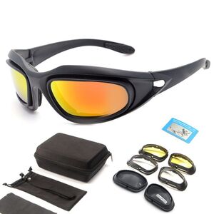 Safety shockproof tactical goggles 战术套装-C5