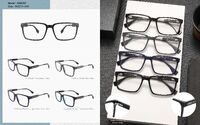 Combined plastic acetate + metal frame for men Big City MS8391