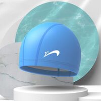 Шапочка для плавания поливинилхлоридная водонепроницаемая взрослая 贵人鸟PU泳帽-YU
