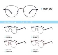 Metal frame with TR-90 temples HD01-01D