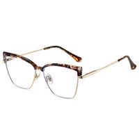 Combined frame (metal + TR90) or glasses with blue light protection, with spring hinges FA87267