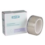 Липкий сегмент (липучки, слиперы, противоскользящие накладки) для линз, прозрачный с серебряным краем, ПВХ, 1000 штук