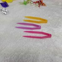 Пинцеты, длина 6 см, для работы с контактными линзами, разные цвета QZ-1-3, заказ от 1000 штук