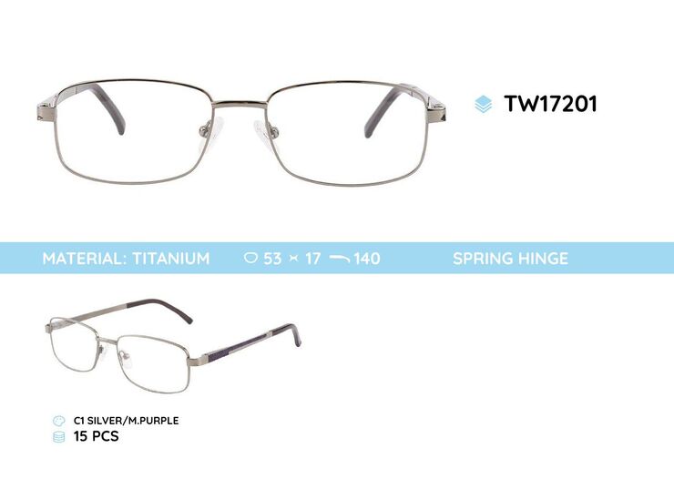 Titanium frames TW17201