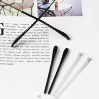 Plastic glasses sleeves, length 72 mm, hole 1.4 mm (price for a  pair)