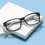 Plastic glasses for reading, with Blue ray cut protection, diopters from +1.00 to +4.00, RMC=62-64, KY777