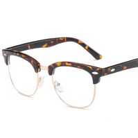 Photochromic plastic glasses with protection Blue Cut KY77550变色