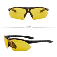 Safety shockproof windproof tactical semi-rimless goggles T9138 (7877)