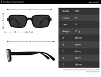 Sunglasses Elit modern retro narrow 2100