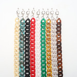 Acrylic non-slip chain, thick concave shape, for glasses and masks GL288-1