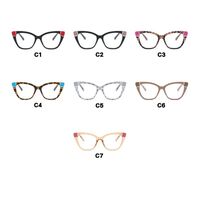 Plastic TR90 glasses with blue light protection for women TR5215-PN