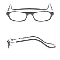 Ready-made folding magnet plastic frame glasses with diopters R1009 (from 20 pieces)