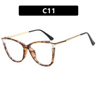 Очки комбинированные (пластик+металл) женские с защитой от синего света 8029-PN