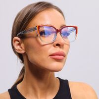 Оправа пластиковая с линзами с защитой от синего света, с флексом Elit 5704-EL