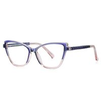 Plastic TR90 frames for glasses with Blue Ray Cut protection and flex hinges FOCUS FCS2130