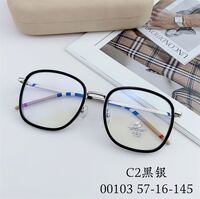 Оправа гибридная, металл + TR90, линзы с Blue Block покрытием SANTA 00103