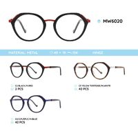 Metal women's frame for glasses MW6020