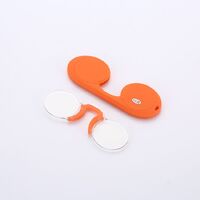 Plastic round reading glasses with case 6006-圆款, diopters from +1.00 to +3.00, RMC=62-64