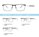 Metal men's frame for glasses MM3024
