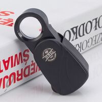 Folding magnifier 600111-XX, dimensions: ⌀20 mm, magnification: 10Х