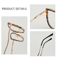 Оправа для очков комбинированная (металл + TR90) с защитой от синего света, с флексом FA7149