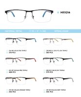 Metal frame with TR-90 temples with spring hinges MR1014