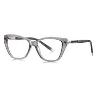 Plastic cat-eye TR90 + metal frame for glasses with UV and Blue Ray Cut protection More LS209
