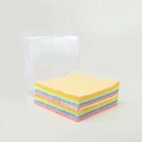 Microfiber cloth for cleaning glasses lenses