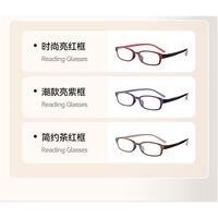 TR90 glasses for reading, with Blue ray cut protection, diopters from +1.00 to +4.00, RMC=62-64, KY602-2