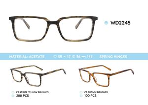 Оправа для очков пластиковая из материала ацетат с флексом WD2245