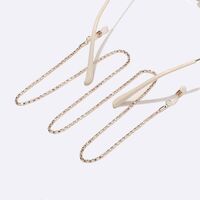 Rose gold metal non-slip chain, for glasses and masks GL1532