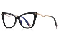 Fashion New Flat Mirror Glasses frame for glasses TR90+CA material (flex hinges) FOCUS FCS2106