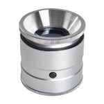 Portable pocket magnifier with backlight and UV light 8019A, diameter: 30 mm, magnification: 10X