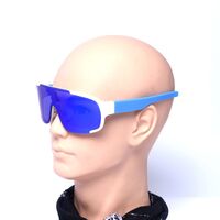 Safety shockproof sports goggles+3 caps 骑行套装-PDOC-柱面