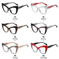 TR90 plastic frame or glasses with blue light protection, with spring hinges FA87289