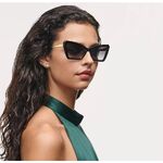 Plastic sunglasses in the shape of a cat's eye Elit 9212-EL