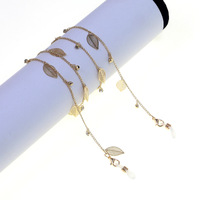 Leaves metal eyeglass chain GL1059