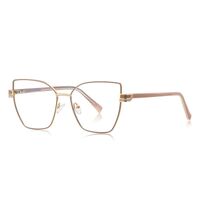 Оправа женская металлическая + TR90, линзы-блюблокеры с защитой от ультрафиолета и синего света More FCS3145