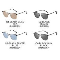 Photochromic glasses with blue light and UV protection 9677-GT