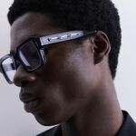 Plastic sunglasses in square frame Elit LH203-EL