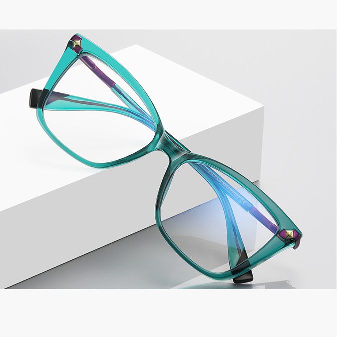 Plastic TR90 frames for glasses with Blue Ray Cut protection and flex hinges FOCUS FCS2127