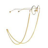 Металлическая нескользящая цепочка, для очков и масок GL939