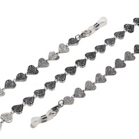 Fashion natural colorful stone glasses chain GL1232