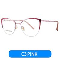 Metal nylor frame or glasses with blue light protection, with spring hinges FA87198