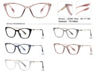 Plastic TR90 frame for glasses with UV protection More LS208