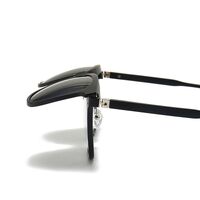 Оправа пластиковая TR90/PC + комплект из 5 поляризационных солнцезащитных насадок (клипон) на магните + кожаная сумка El Dorado EL5501A