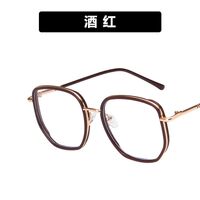 Metal glasses with blue light protection for women 2037-0928-6053-PN