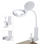 Лупа настольная с подсветкой TJ108C-XX, увеличение: 2,3X, 6X