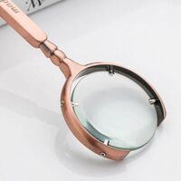 Magnifier, magnifying glass with handle 1110C-XX, diameter: 60 mm, magnification: 8X
