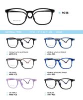 TR90 plastic eyeglasses frame for kids 9038
